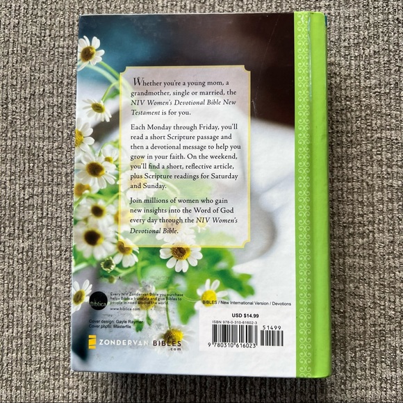 Womens devotional boble new testament biblica zondervan bibles - Picture 2 of 6